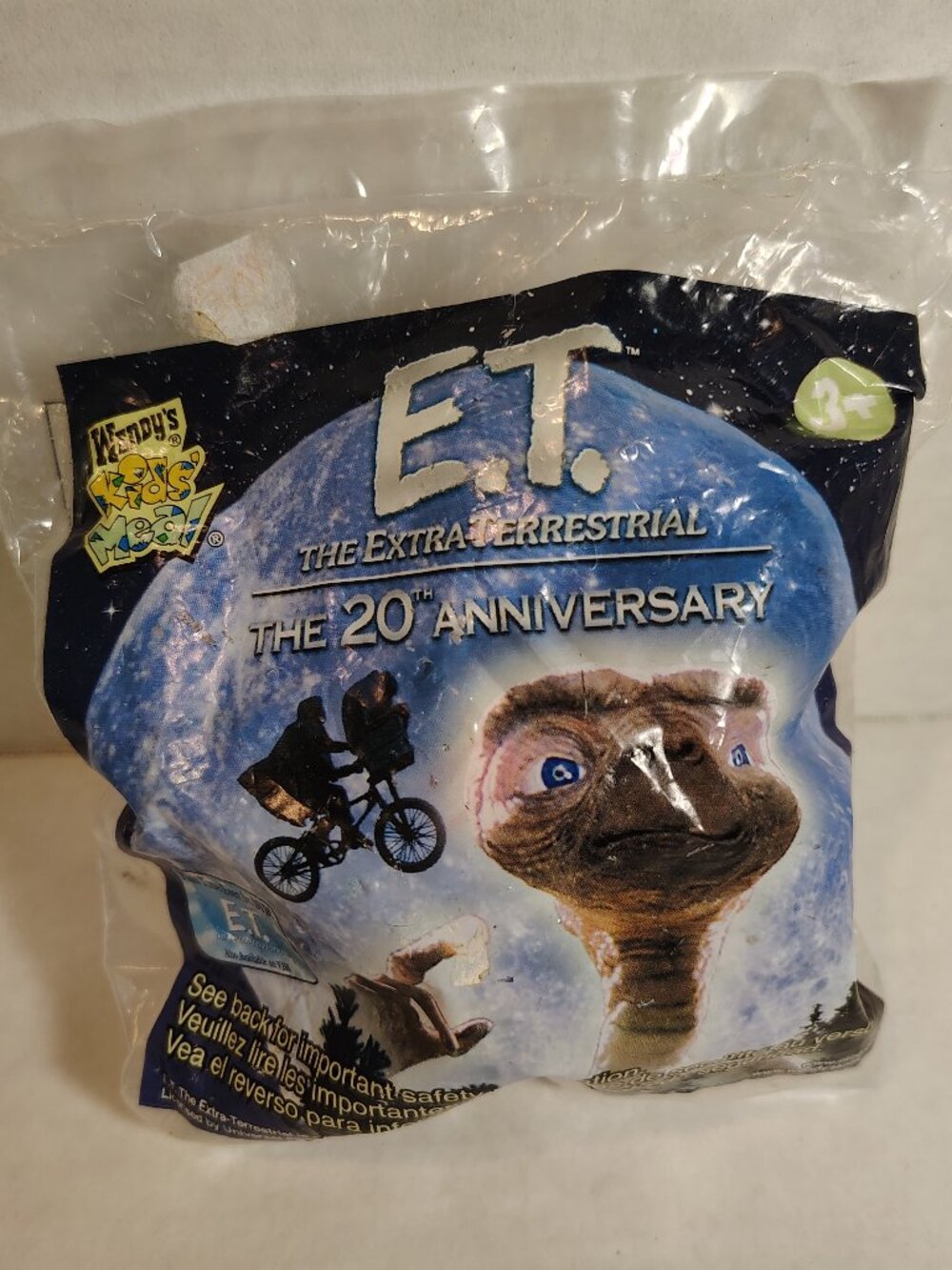 Wendy's E.T. 20th Anniversary Spaceship Viewer Kids Meal Toy 2002